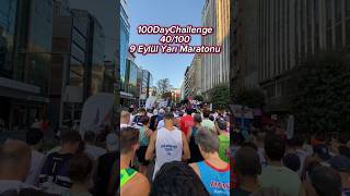 100daychallenge 40100 🏃🏻‍♂️ 9 Eylül Yarı Maratonu challenge keşfet running [upl. by Angelina178]