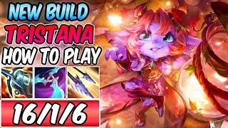 HOW TO PLAY TRISTANA ADC GUIDE  New Items Build amp Runes  FAERIE COURT TRISTANA  League of Legends [upl. by Anerroc341]