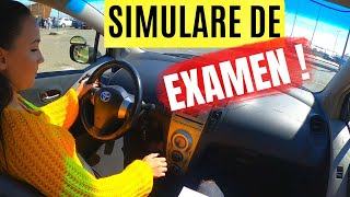 0 Puncte de penalizare la Examenul Real și 11 puncte la Simulare  Simulare examen auto categoria B [upl. by Evelyn832]