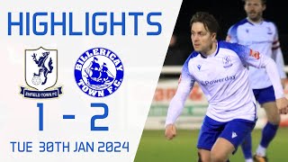 Enfield Town 12 Billericay Town  300124 [upl. by Regnig]