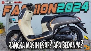 PENAMPILAN BARU HONDA SCOOPY FASHION MATTE BROWN CREAM 2024 [upl. by Rossing711]