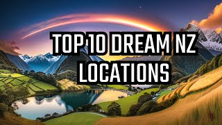 Top 10 Places to Visit In New Zealand  Travel Video [upl. by Ashjian]