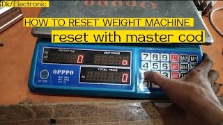 computer  how to reset digital weight machine all master cod digital weight machineDKdumbalo [upl. by Atiuqihs]