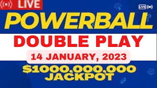 Powerball January 14 2023 Live Drawing – Double Play Lottery  Halloween Jackpot [upl. by Sigvard]