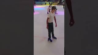 Jumping ice skating [upl. by Rai]