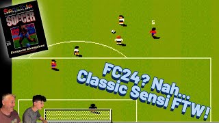 Sensible Soccer Euro Champs Retro Review  SNES Megadrive Amiga 500 ST [upl. by Rahab946]