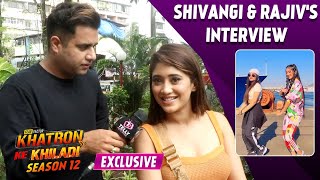 Shivangi Joshi amp Rajiv Adatia Interview On Electric Shock Task Bond With Jannat Rubina amp More [upl. by Armillas]