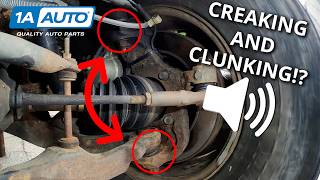 Is It Safe to Drive Fix Loud Creaking and Clunking Noises from Your Car or Trucks Suspension [upl. by Gerc]