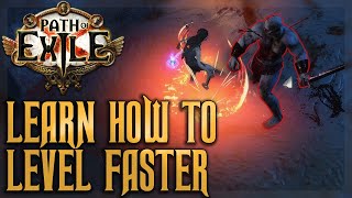 How to level faster  Witch early game leveling  Path of Exile [upl. by Notlew]