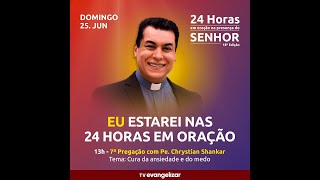 SANTA MISSA  24Hs em oração  TV Evangelizar [upl. by Rehc237]