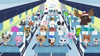 Littlest Pet Shop  Pet Friendly Skies song [upl. by Giarla582]