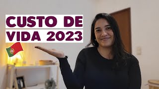 Quanto custa viver em Portugal  Nosso custo de vida 2023 [upl. by Linsk]