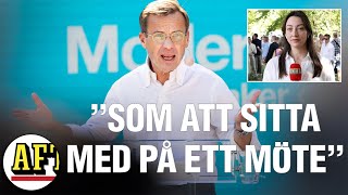 Sågningen av Ulf Kristersson M ”Var det ens ett tal” [upl. by Akeihsal]