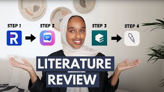 How To Write A Strong Literature Review Using AI  Write In 4 Easy Steps [upl. by Ecart37]