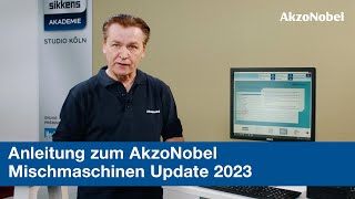 Anleitung zum AkzoNobel Mischmaschinen Update 2023 [upl. by Aderf]