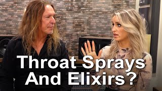 Do Elixirs And Throat Sprays Help Your Singing Voice  Ken Tamplin And Gabriela Gun [upl. by Chase]