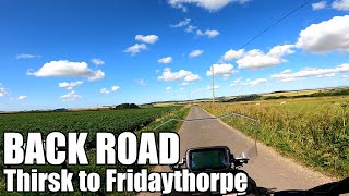 Fridaythorpe The Best Way  Amazing back roads through the stunning Yorkshire Wolds [upl. by Ynahpets417]