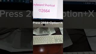 How To Use Keyboard Shortcuts to Insert Heart Symbol shorts [upl. by Aprile]