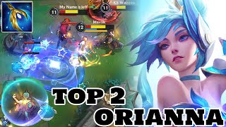 Wild Rift Orianna  Top 2 Orianna Best Orianna players Rank Grandmaster [upl. by Isaak401]