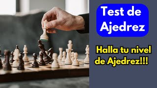 ¿Cuál es mi NIVEL de AJEDREZ🤔​🤔​ Test para calcular tu RANKING ELO♟️​🎯​ [upl. by Kowatch660]