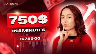 ⚠️ 750 OF PROFIT IN ONLY 8 MINUTES OF TRADING  Binary Options Tutorial  Binary Options [upl. by Nerek977]