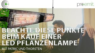 Beachte diese Punkte beim Kauf einer LED Pflanzenlampe [upl. by Neitsirhc]