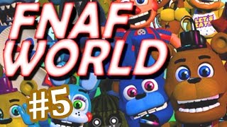 We got the paper pals Fnaf world gameplay walkthrough [upl. by Yattirb]