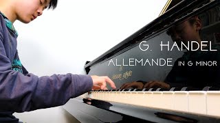 Handel  Allemande in G minor [upl. by Wickman]