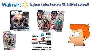 TOY HUNT PART 1 IN SWANSEA MA WALMART BONUS FOOTAGE AFTER figurefever walmart toyhunting [upl. by Jenesia684]