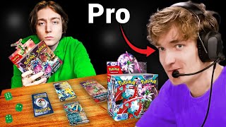 Build a Pokemon Deck from ONLY a Booster Box Then We Battle [upl. by Orr]