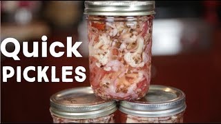 Cauliflower and Red Onion Quick Pickles [upl. by Cline]