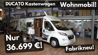 Nur 36699 € Das billigste Ducato Wohnmobil XGO X VAN Modell 2020 Vollausst zu DISCOUNT Preisen [upl. by Shellie]