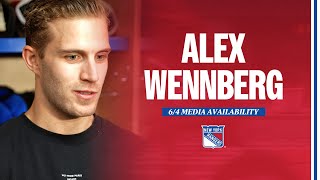 NYR 2024 Exit Day Alex Wennberg Media Availability  June 4 2024 [upl. by Laup]