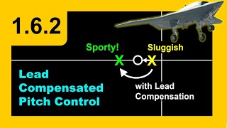 Pitch Tracking Control with Lead Compensation – Flight Control Fundamentals – Section 162 [upl. by Inotna]