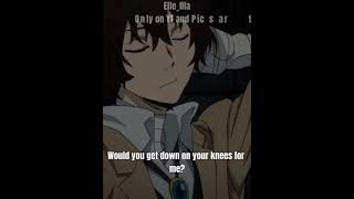 Primadonna Girl  BSD  Dazai Edit [upl. by Gillan]