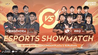 🔴 Esports Showmatch RRQ vs Kagendra”  Honor of Kings Indonesia [upl. by Swehttam]