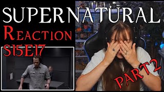 Supernatural Reaction 15x17 Part 2 DakaraJayne [upl. by Akcired]