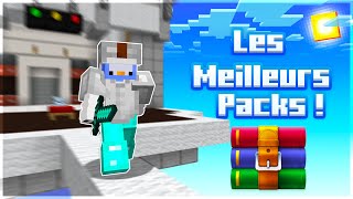 TOP 5 des MEILLEURS PACKS de TEXTURE Bedwars   16x  189 [upl. by Joshia969]