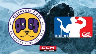 Reservoir Dogs V Knights  Div 2  20th May  IceHQ Beer League ice hockey [upl. by Atiken]