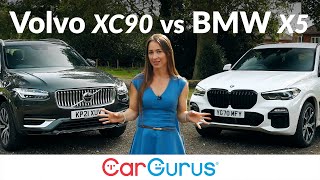 Volvo XC90 vs BMW X5 Plugin hybrid SUVs go headtohead [upl. by Illak]