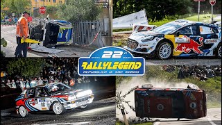 RALLY LEGEND 2024  Crashes Jumps Show amp WRCGroup B [upl. by Sussna]