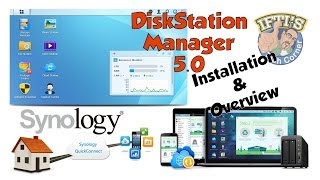 Synology DiskStation Manager 50 DSM5  Setup and Review [upl. by Mount164]