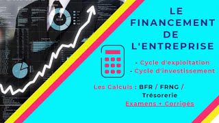 📌EOAE 2ème Bac SGC  Fonction Financière 2 👉Calcul du FR🖊BFR🖊TN📍Examens  Corrigés ✔ [upl. by Sergent]