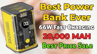 best power bank 2023  transparent power bank  best power bank 20000mah [upl. by Mobley730]