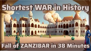 The SHORTEST War in the History The Rapid Rise and Fall of Zanzibar in 38 Minutes [upl. by Clea]