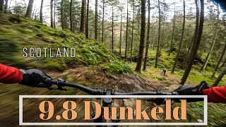 98  Dunkeld MTB  Scotland  Jan 2022 [upl. by Lydell832]