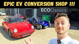 ECO Classics CONVERTS classic cars to ELECTRIC amp produces EVs like the Mika Meon e [upl. by Yerffoj]