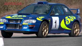 Subaru rally special by autocarcouk [upl. by Ynoyrb]