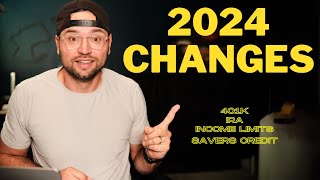 2024 IRA amp 401K ACCOUNT CHANGES [upl. by Earahs953]