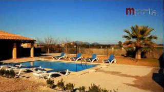 Ferienhäuser Mallorca  Finca Can Butxet mit Pool für 8 Personen in Can Picafort [upl. by Kalindi962]